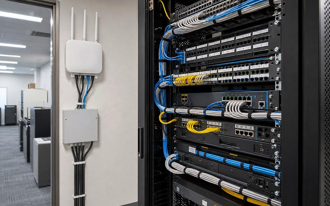 NEOLINK network infrastructure rack
